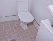 bathroom, sink, indoor, floor, plumbing fixture, bathtub, wall, shower, tap, bathroom accessory, toilet, bidet
